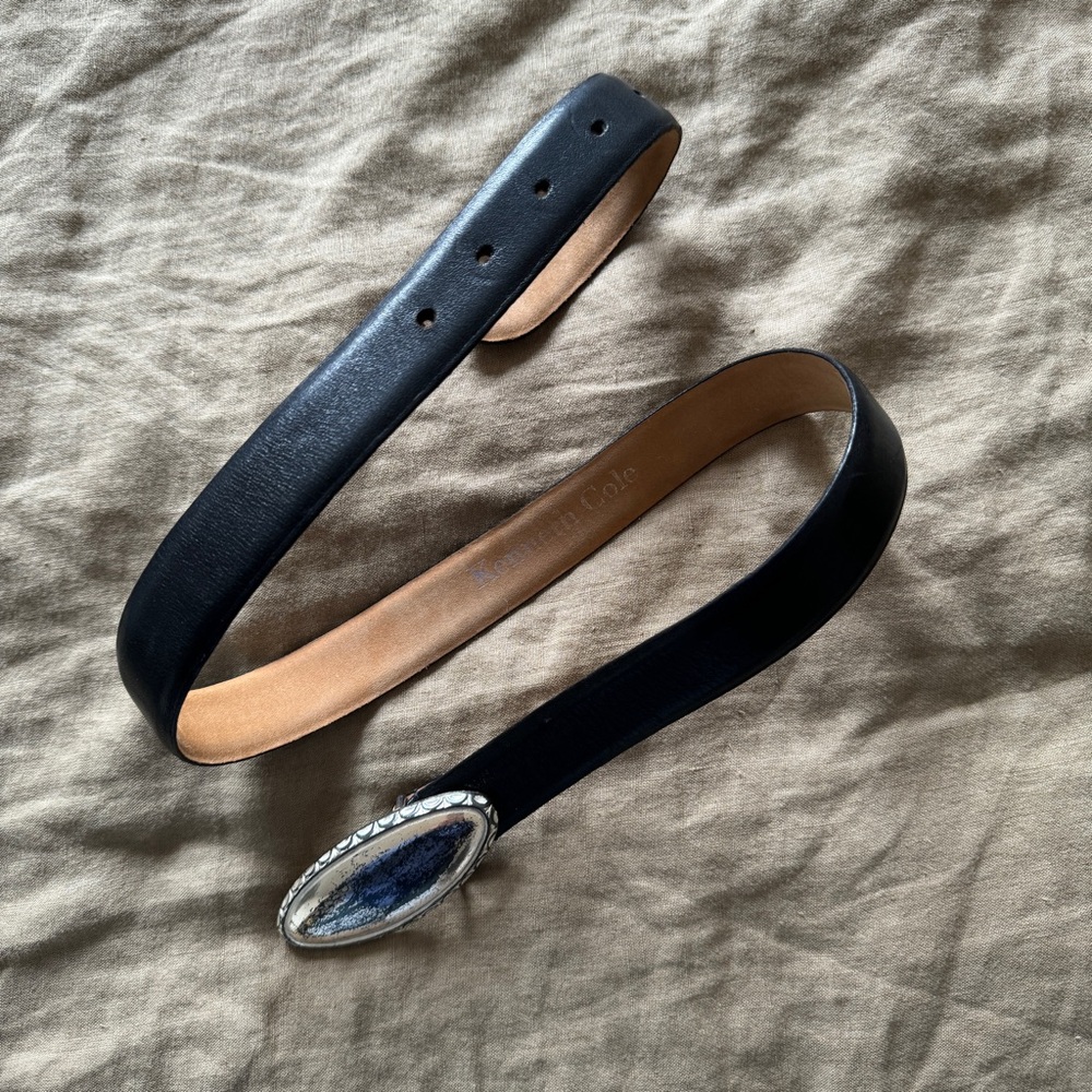 Vintage Genuine Leather Kenneth Cole Western Belt
